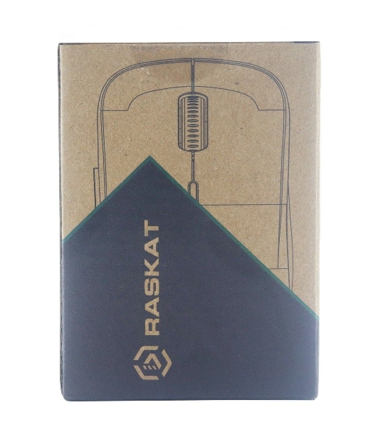 Мышь беспроводная Raskat M006W черный, 1600 dpi, радиоканал, USB, кнопки - 6