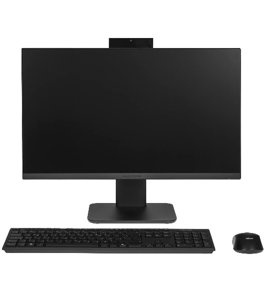 Моноблок Asus PM640KA-BPC028W 23.8' Full HD Ryzen AI 5 330 (2) 16Gb SSD512Gb RGr Windows 11 Home GbitEth WiFi BT клавиатура мышь Cam черный 1920x1080