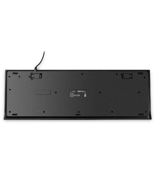 Клавиатура проводная Oklick 155M проводная, USB, черный