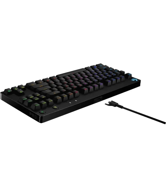 Клавиатура Logitech Gaming PRO проводная, USB Type-A, чёрный