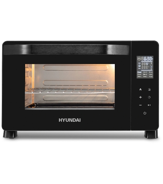 Мини-печь Hyundai MIO-HY088 23 л, 1500 Вт, черный