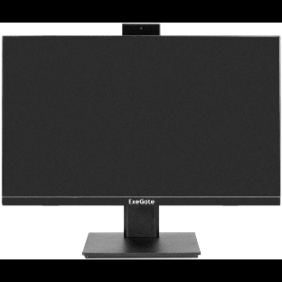 Монитор 23.8' ExeGate SuperView EA2400 IPS 1920x1080, 75 Гц, 5 мс, 16:9, 250 кд/м², HDMI 1.4, VGA, веб-камера (2 Мп), 3.5 мм, черный