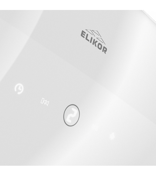 Вытяжка каминная Elikor Wave WH 50 белый, 50 см, 750 куб. м/ч, 56 дБ