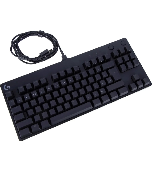 Клавиатура Logitech Gaming PRO проводная, USB Type-A, чёрный