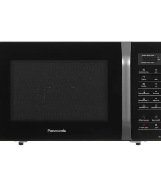 Микроволновая печь Panasonic NN-GT35HBZPE черный, 23 л, 800 Вт, переключатели - сенсор