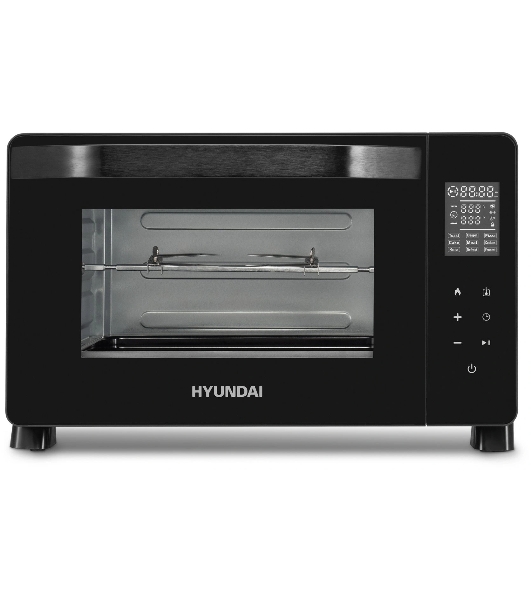 Мини-печь Hyundai MIO-HY088 23 л, 1500 Вт, черный