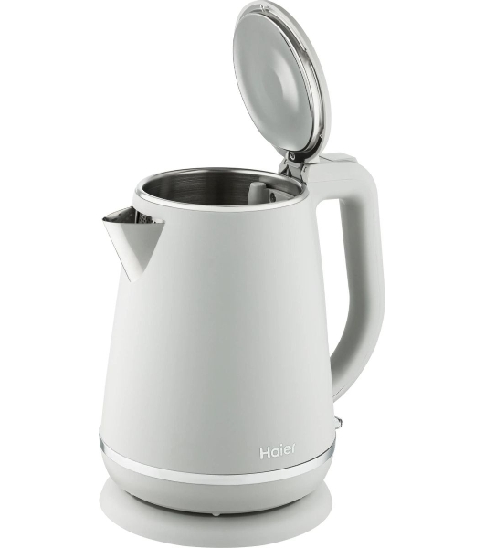 Чайник электрический Haier HK-502 1.5л. 3000Вт серый корпус: нерж.сталь/пластик (TD0029960RU)