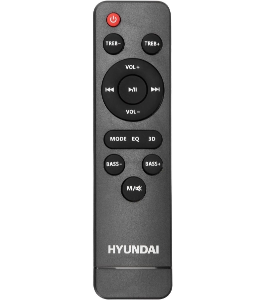 Микросистема Hyundai H-HA630 черный 150Вт FM USB BT SD/MMC/MS