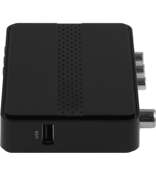 Приставка для цифрового ТВ Cadena CDT-2291SB черный, DVB-T2, DVB-T, HDMI, USB 2.0