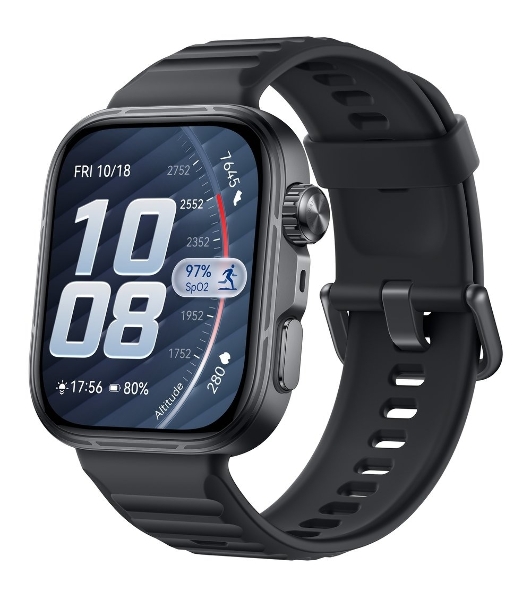 Смарт-часы Huawei Watch FIT 5 Pro, 1.92', AMOLED, Bluetooth, NFC, IP6X, черный