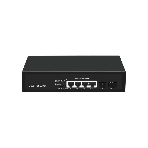 Коммутатор GIGALINK GL-SW-G005-04P(BT), 4×1 Гбит/с PoE + 2×1 Гбит/с SFP, неуправляемый, фото 1