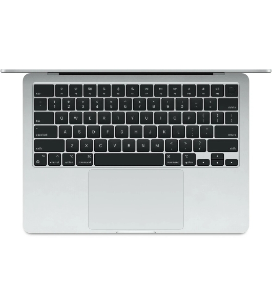 Ноутбук Apple MacBook Air 13-inch 2025 (КЛАВ.РУС.ГРАВ.) Silver 13.6' Liquid Retina (2560x1600) M4 10C CPU 10C GPU/16Gb/512Gb SSD/рекоменд.переходник 11007065