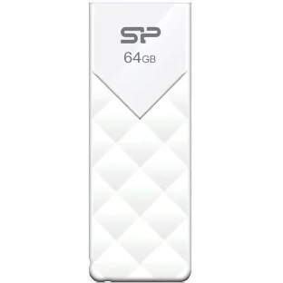 Флешка USB Silicon Power USB 64Gb Ultima U03 SP064Gb,UF2U03V1W USB 2.0, белый
