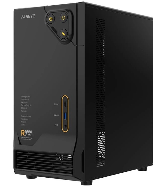 Компьютерный корпус RAMS 1.0 черный-Type C