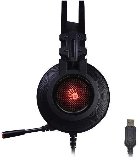 Гарнитура Bloody G525 чёрный, проводная, подсветка