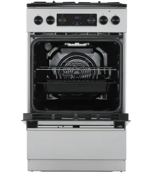 Плита комбинированная Gorenje GK5C60SJ серый, конфорок 4 газовых, духовка 62 л, 50 см x 85 см x 59.4 см