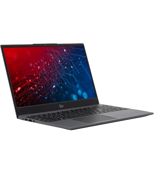Ноутбук IRU Tactio 15BHR Ryzen 7 7730U 16Gb SSD 512Gb AMD Radeon Graphics 15.6' IPS FHD (1920x1080) Windows 11 Pro black WiFi BT Cam 4000mAh (2139186)