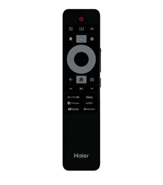 Телевизор Haier 65' DH1VNBD01RU S2 Pro черный QLED 4K UHD 60Hz Smart TV Android TV 2GB/32GB