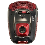 Пылесос Delta LUX DL-0848 черный/красный, 400/2200 Вт, уборка сухая, пылесборник мешок 3,5 л, фото4