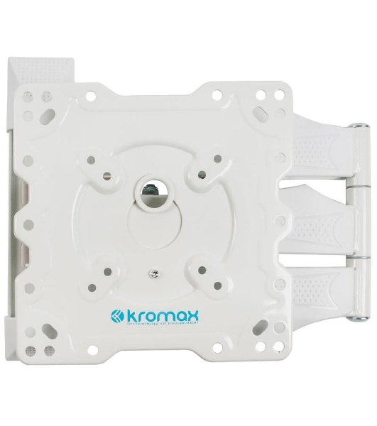 Кронштейн Kromax ATLANTIS-40 белый, Наклонно-поворотный, 22'-65', VESA до 400x400, до 40кг