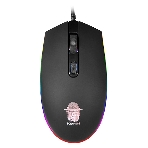 Мышь проводная Qumo Pretender M53 черный, 3200 dpi, USB, кнопки - 4, фото 1