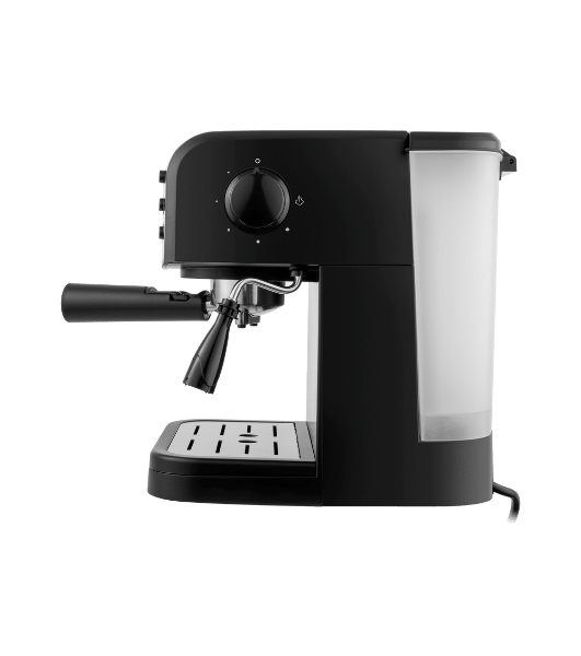 Кофеварка рожковая Maunfeld MF-734BK черный, исп. кофе - молотый/чалды, 1.5 л, 850 Вт, 15 бар