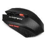 Мышь беспроводная Nakatomi MRON-08U черный, 1600 dpi, радиоканал, USB, кнопки - 6, фото8