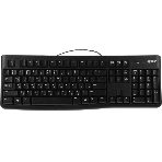 Клавиатура проводная Logitech K120 for business, USB черный (неоригинальная гравировка), фото4