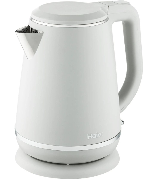 Чайник электрический Haier HK-502 1.5л. 3000Вт серый корпус: нерж.сталь/пластик (TD0029960RU)