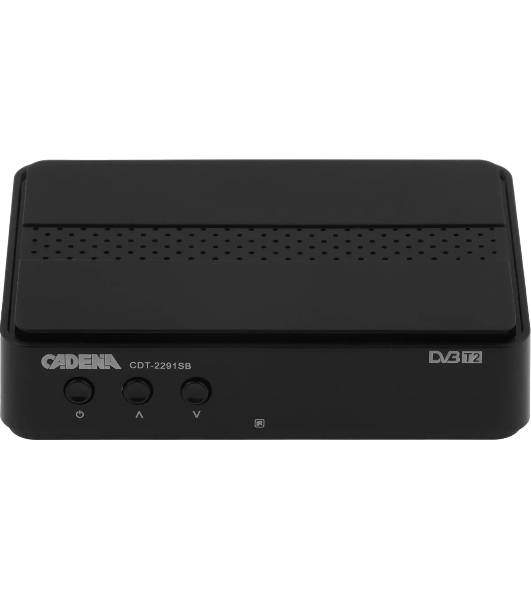 Приставка для цифрового ТВ Cadena CDT-2291SB черный, DVB-T2, DVB-T, HDMI, USB 2.0