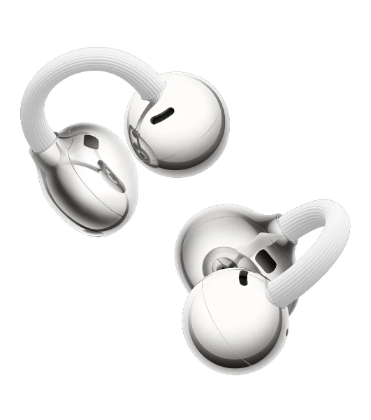 Наушники TWS Huawei FreeClip 2 белый, открытые (клипсы), Bluetooth, быстрая зарядка, до 8 ч