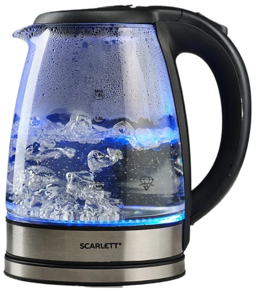 Чайник электрический Scarlett SC-EK27G88 черный
