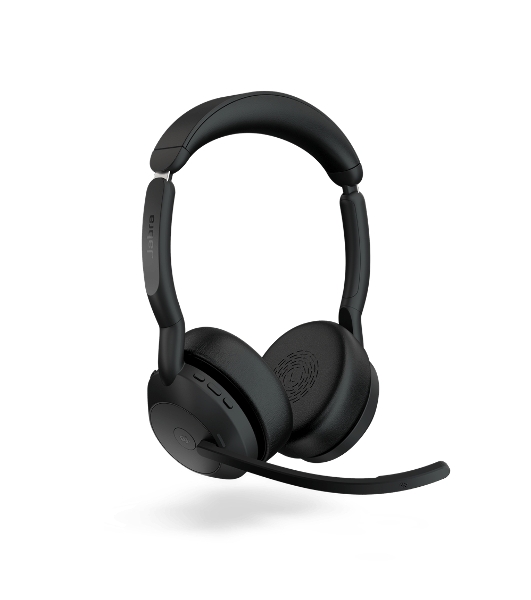 Гарнитура Jabra Evolve2 55 чёрный, беспроводная, Bluetooth, до 16 ч