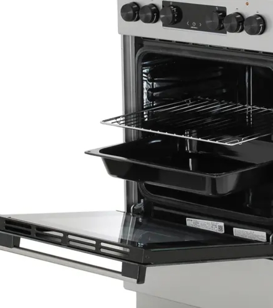 Плита комбинированная Gorenje GK5C60SJ серый, конфорок 4 газовых, духовка 62 л, 50 см x 85 см x 59.4 см