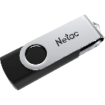 Флешка USB Netac U505 (NT03U505N-064G-32BK), 64Gb, USB 3.0, R/W 110/45, черный/серебристый, фото5