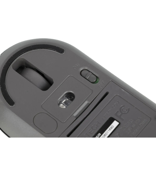 Мышь беспроводная A4Tech Fstyler FG20S серый, 2000 dpi, радиоканал, USB, кнопки - 3