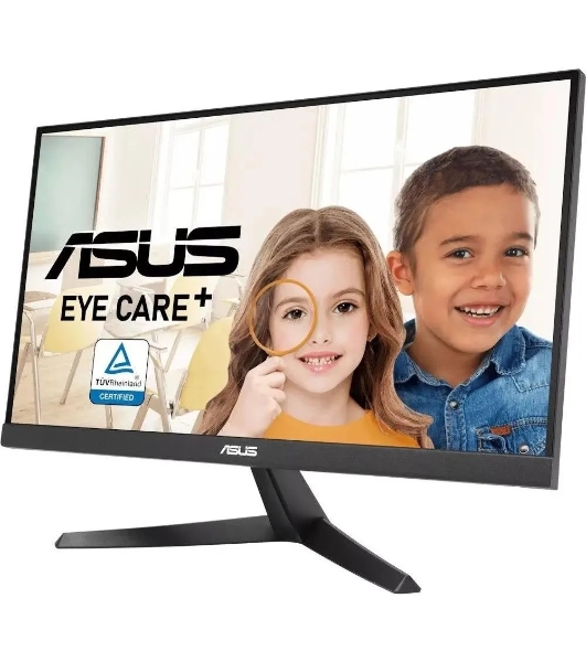 Монитор 21.45' ASUS VY229Q IPS 1920x1080, 75 Гц, 1 мс, 16:9, 250 кд/м², HDMI 1.4, DP 1.2, динамики, черный