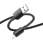 Кабель Hoco X96 Hyper iP USB (m)-Lightning (m) 1м черный коробка, фото2