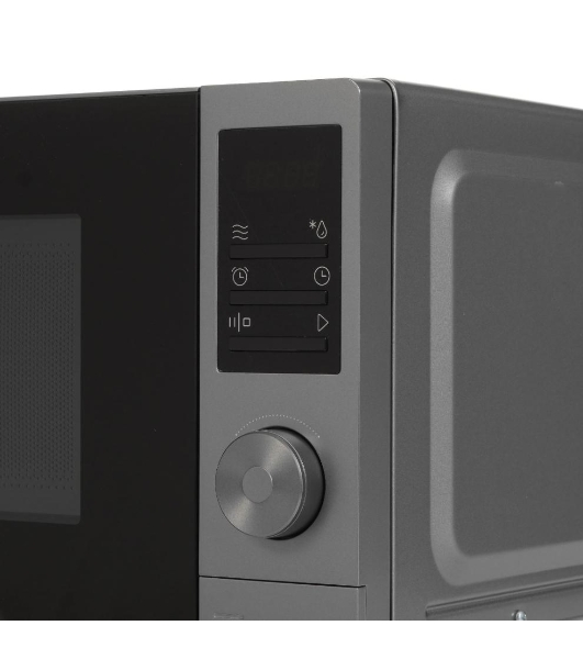 Микроволновая печь Gorenje MO20A3T4 серый/черный, 20 л, 700 Вт, переключатели - поворотный механизм