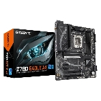 Материнская плата Gigabyte Z790 EAGLE AX, LGA 1700, Intel Z790, 4xDDR5, 4xSATA, 3xM.2, 1xPCIe 3.0 x1, 1xPCIe 4.0 x4, 1xPCIe 5.0 x16, 1xHDMI, 1xDP, 1x 2.5Gb LAN, 2xUSB-A 2.0, 4xUSB-A 3.2 Gen 1, 1xUSB 3.2 Gen 2, 7.1, ATX, фото 1