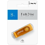 Флешка USB Smartbuy Twist Yellow (SB008Gb2TWY), 8Gb, USB 2.0, R/W 15/5, желтый, фото2