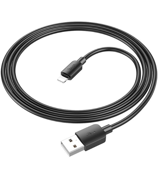 Кабель Hoco X96 Hyper iP USB (m)-Lightning (m) 1м черный коробка