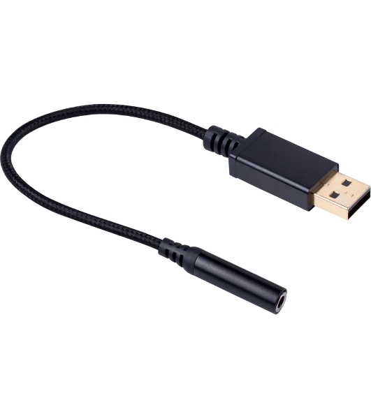 Гарнитура Redragon Diomedes чёрный/красный, проводная, USB / mini jack 3.5 мм