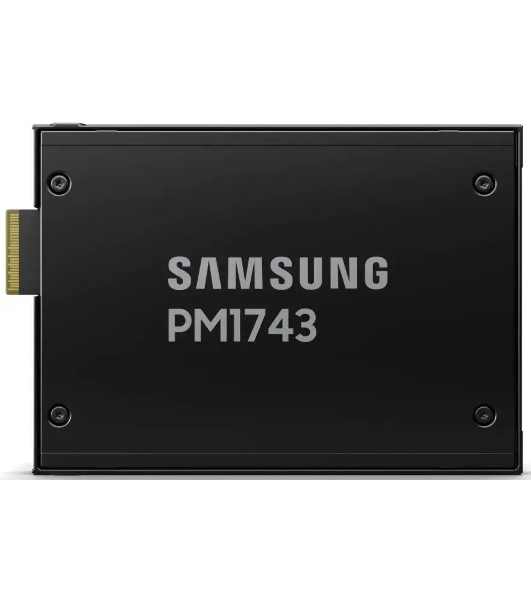 Накопитель SSD Samsung PM1743, 1.92Tb, U.3, PCIe 5.0 x4, NVMe, R/W 14000/3000