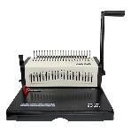 Переплетчик Office Kit B2125N A4/перф.23л.сшив/макс.500л./пластик.пруж. (4.5-51мм), фото 1