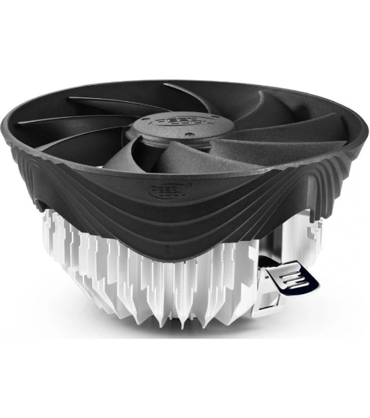Кулер для процессора DEEPCOOL GAMMA HUNTER V2 черный/серебристый, 120 мм, алюминий, 1600 об/мин, 21 дБ, 3 pin, 95 Вт, 63.5 мм GAMMAHUNTER