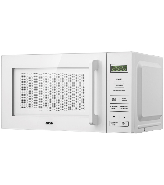 Микроволновая печь BBK 20MWS-751S/W белый, 20 л, 700 Вт, переключатели - сенсор