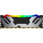 Оперативная память Kingston Fury Renegade, DDR5, 96Gb (2x48Gb), 6400MHz, CL32, DIMM, с радиатором, RGb, серебристый, фото2