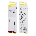 Кабель Baseus CAM30-C91 Yiven Audio Cable M30 AUX 3.5мм (M) to AUX 3.5мм (M) 1.5m Red+Black, фото2