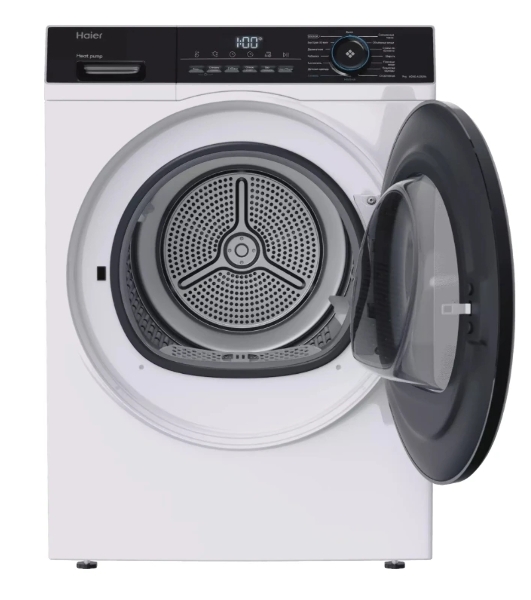 Сушильная машина Haier HD90-A2929A белый, 9 кг, сушка - конденсационная, программ - 15, 59.5 x 84.5 x 66.5 см